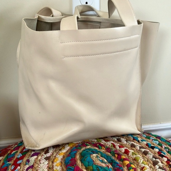 Furla Cream Tote Bag - Picture 10 of 12
